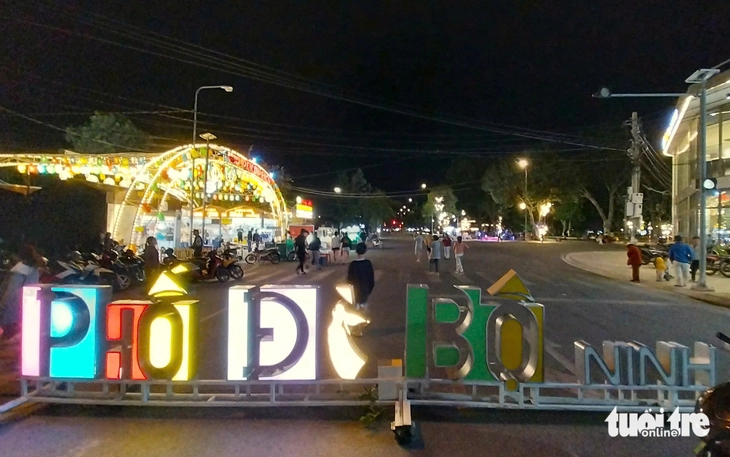 Tạm dừng hoạt động phố đi bộ Phan Rang - Tháp Chàm - Ảnh 1.