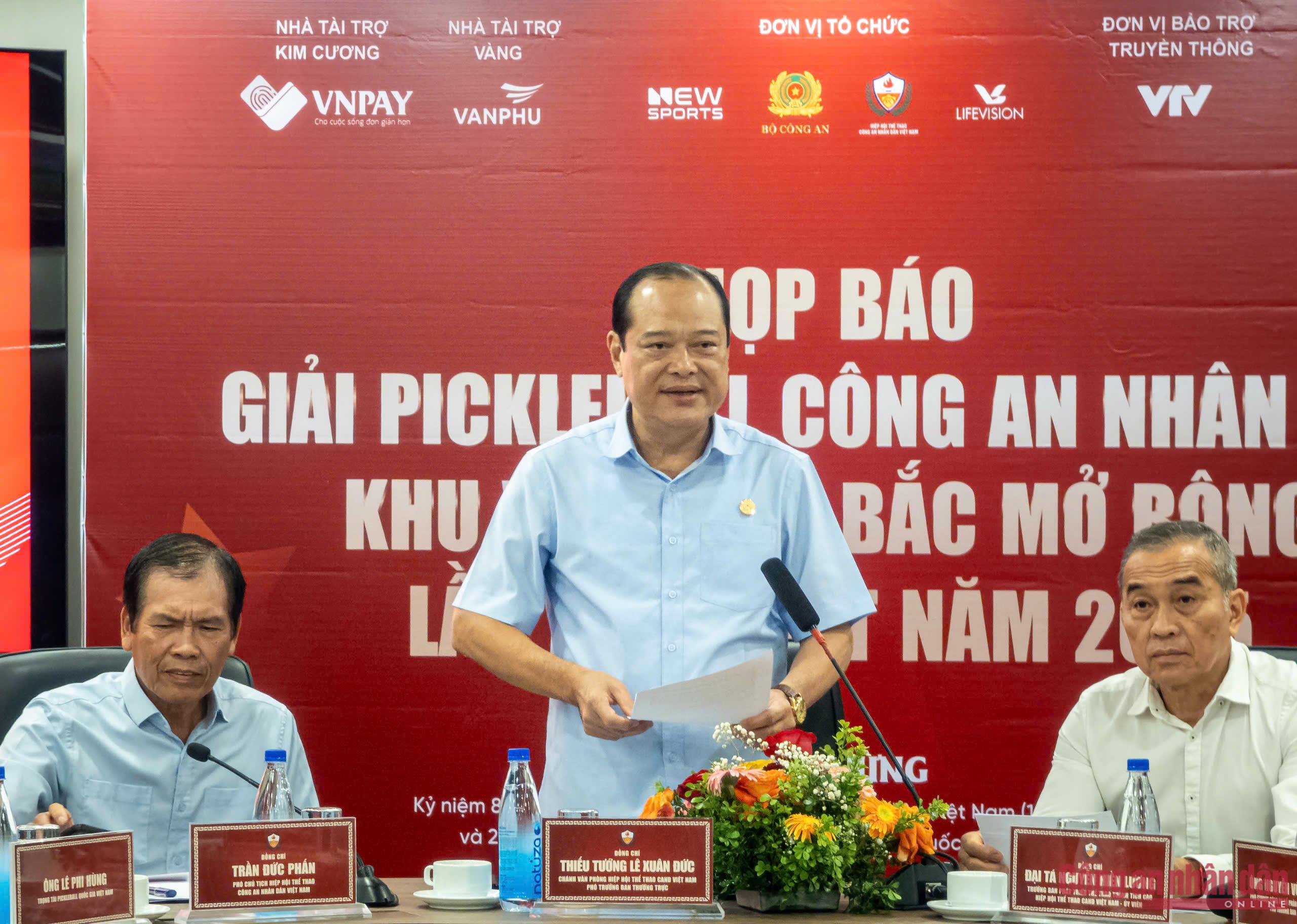 500 VĐV sẽ tranh tài Giải Pickleball Công an nhân dân mở rộng lần I -0