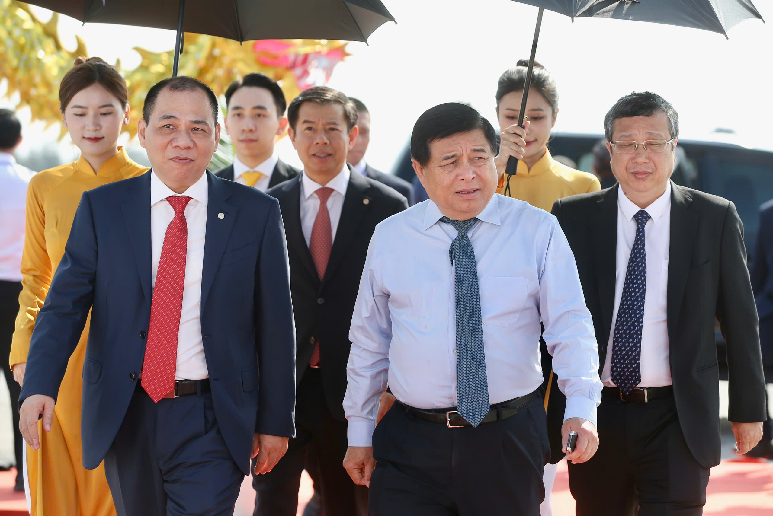 Cận cảnh lễ khởi công siêu dự án Khu đô thị lấn biển Cần Giờ của Vingroup- Ảnh 6.
