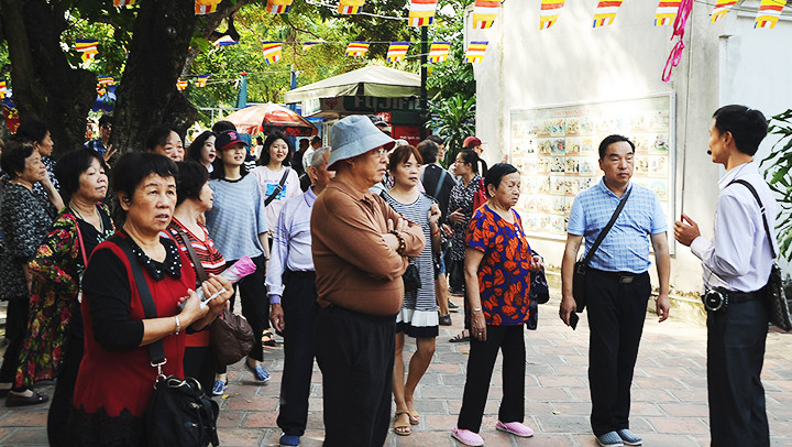 2025年1月にベトナムを訪れた外国人観光客数は約210万人に達した。写真：BAC SON