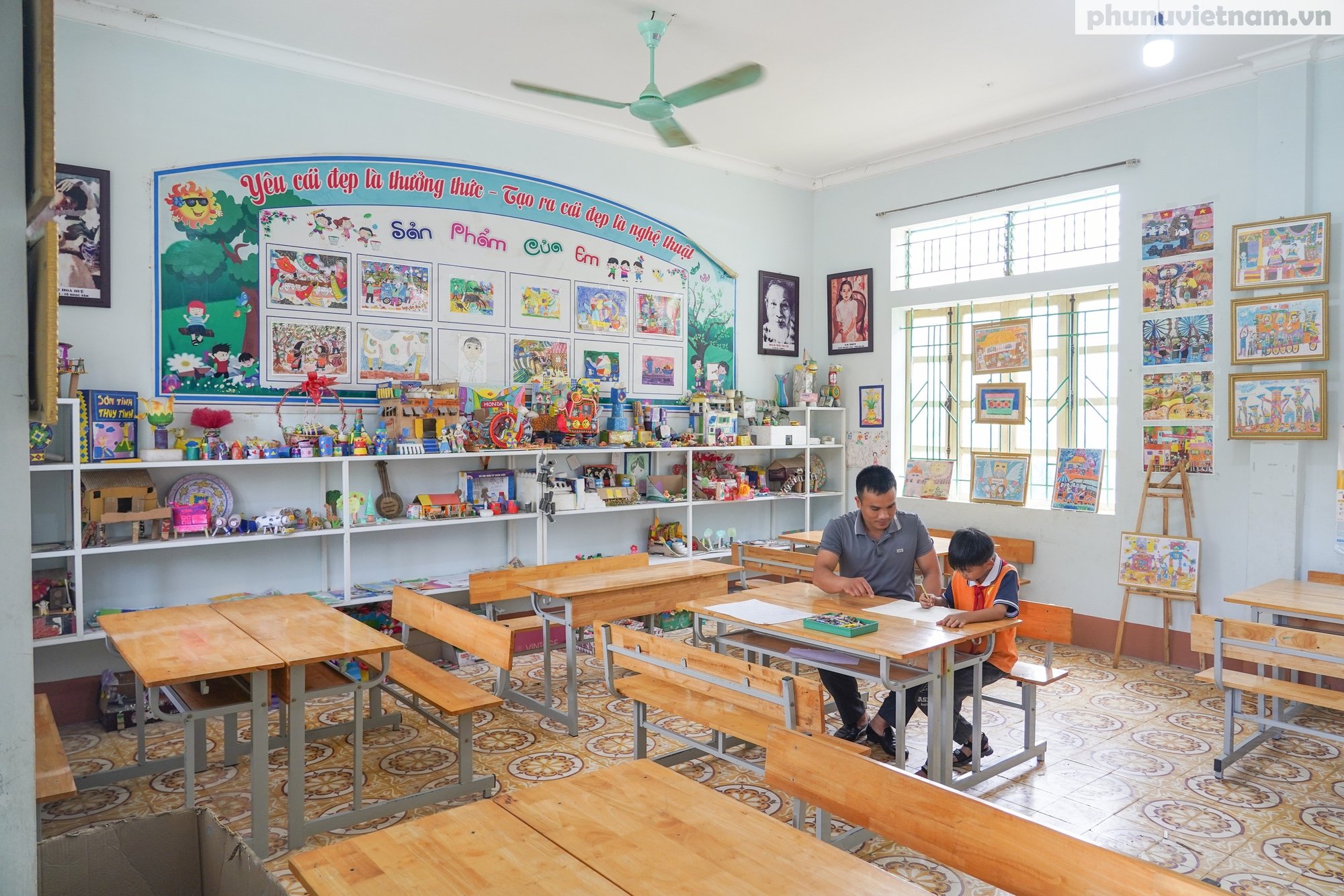 Tổ Mỹ thuật vùng cao – Nơi trẻ em dân tộc thiểu số sáng tạo và cất tiếng nói bình đẳng giới- Ảnh 13.