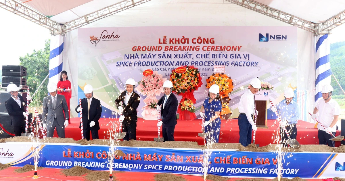 Groundbreaking Ceremony of Spice Processing and Manufacturing Factory Construction Project