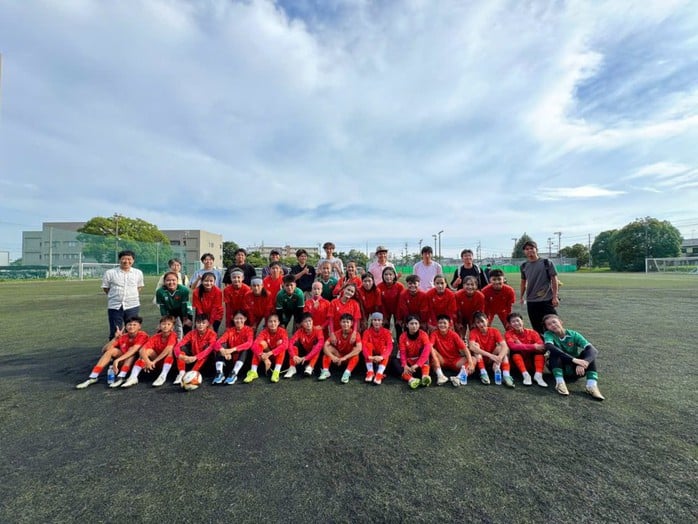 U20 nữ Việt Nam đến Nhật Bản, tích cực bước vào tập luyện - Ảnh 2.