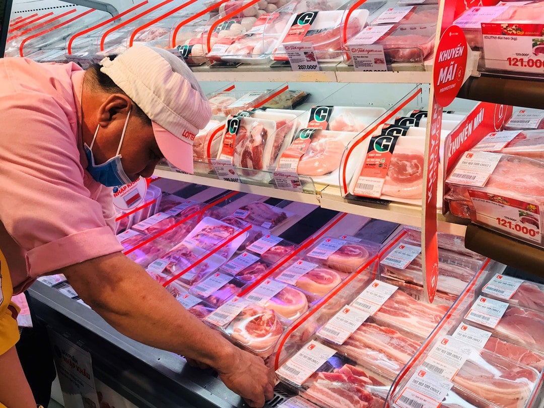 Giá thịt heo hôm nay 117 