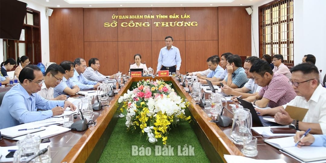 Các đại biểu tại buổi làm việc