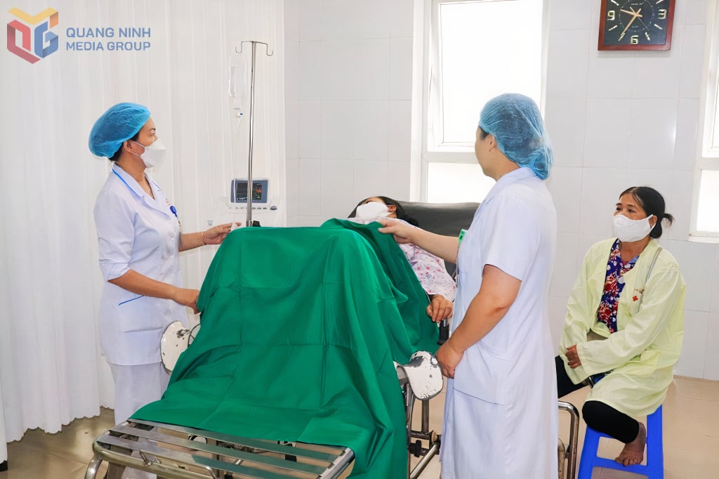 Phòng sinh thân thiện tại Trung tâm Y tế Đầm Hà.