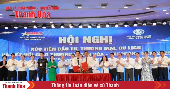 Xúc tiến thương mại và kết nối giao thương Thanh Hóa - Hải Phòng