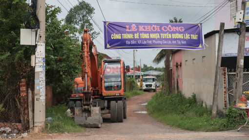 Gia Loc Ward វិនិយោគជិត 9.5 ពាន់លានដុង ដើម្បីកែលម្អផ្លូវចរាចរណ៍ខាងក្នុងទីក្រុង