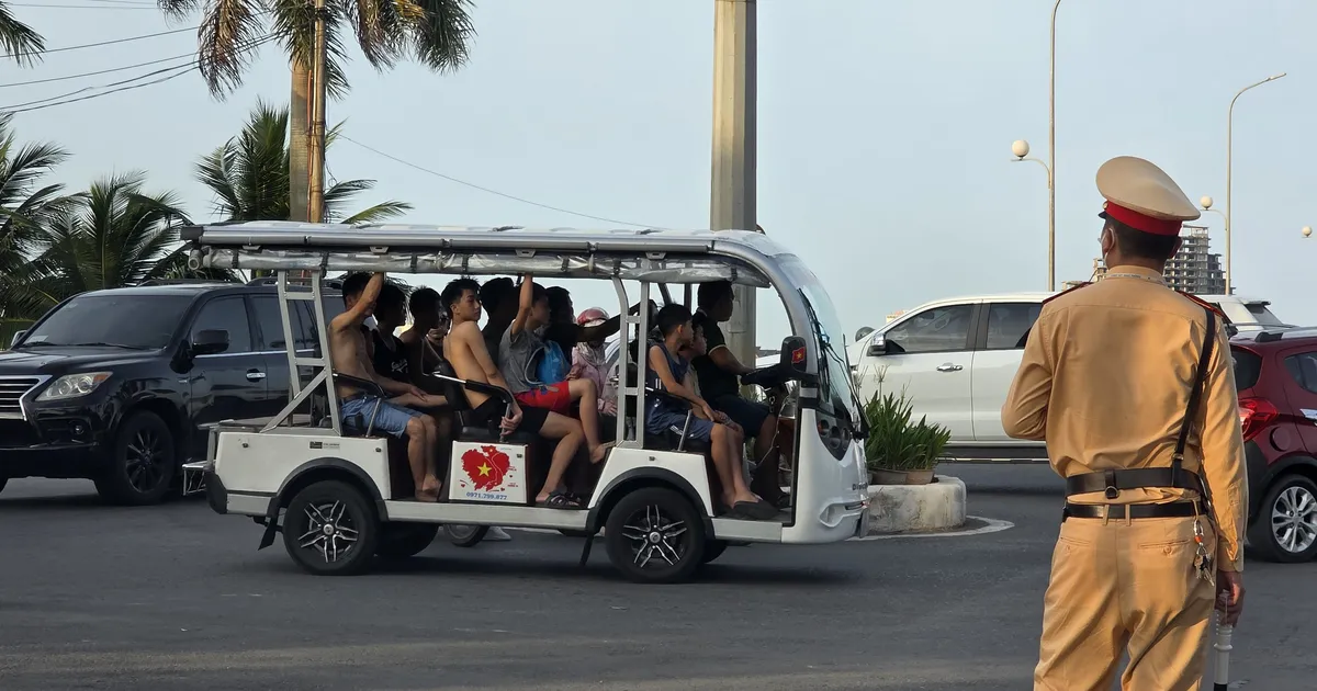 Đã chấm dứt tình trạng xe điện hoạt động bát nháo ở Quảng Trị