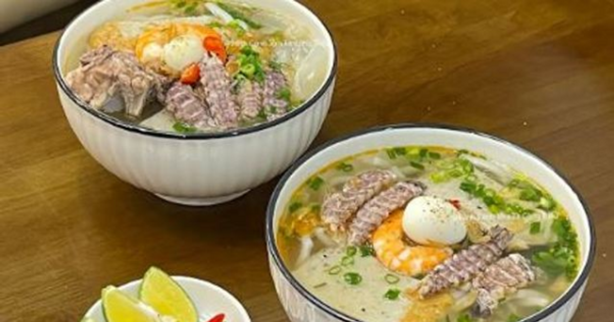 Mantis Shrimp Quang Noodles - រសជាតិឆ្ងាញ់ដែលមិនអាចទ្រាំបាននៅក្នុងបេះដូងនៃទីក្រុង Da Nang