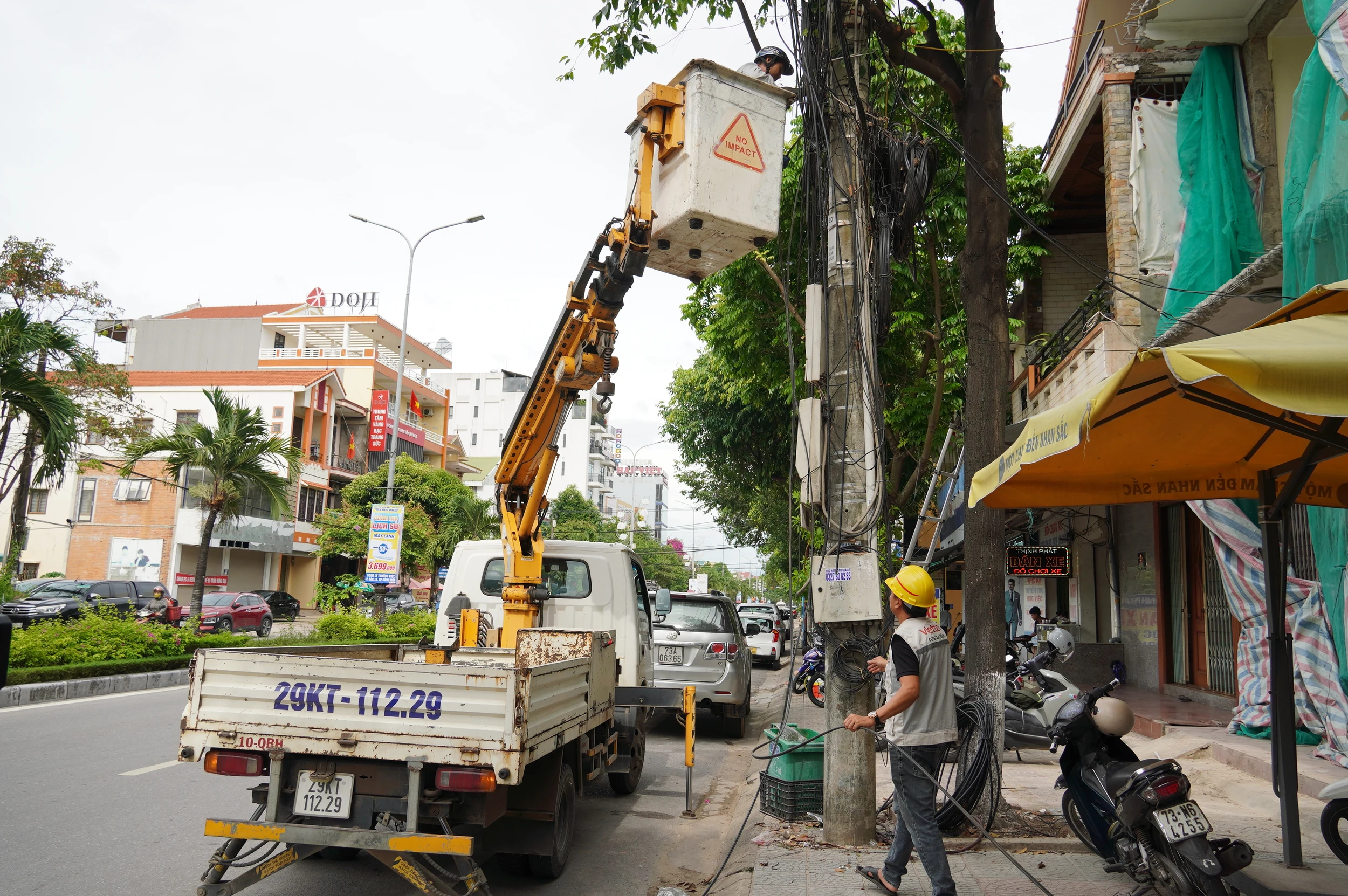 Nỗ lực xóa điểm đen cáp thông tin