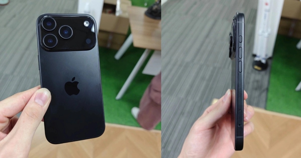 Hình ảnh chân thực về iPhone 17 Pro