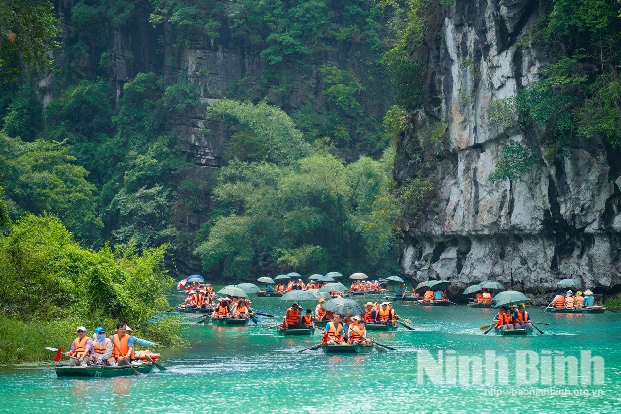 Quần thể danh thắng Tràng An - Di sản Văn hóa và Thiên nhiên thế giới. Ảnh: Ngọc Linh