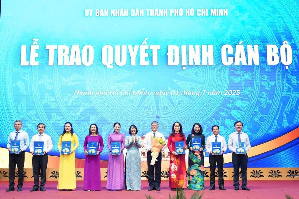 Sau sáp nhập, Ban giám đốc Sở GD-ĐT TP.HCM phụ trách những lĩnh vực nào?- Ảnh 1.