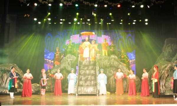 ការហាត់សមទូទៅនៃកម្មវិធីសិល្បៈ "រឿងព្រេងនៃទឹកដីបេតិកភណ្ឌ"