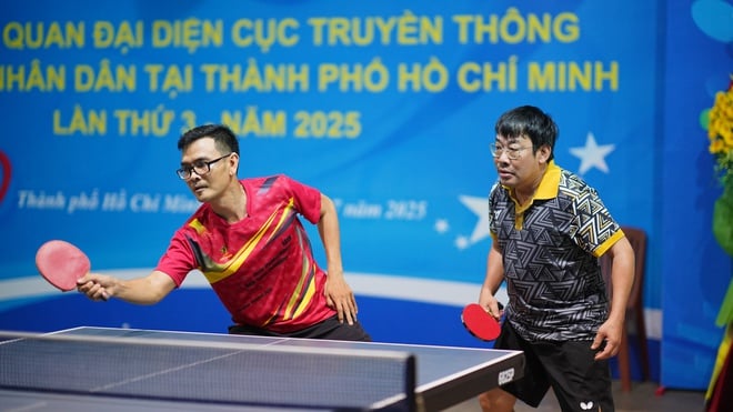 Giải bóng bàn cúp Cơ quan đại diện Cục Truyền thông CAND tại TP.HCM đã tìm ra nhà vô địch- Ảnh 10.