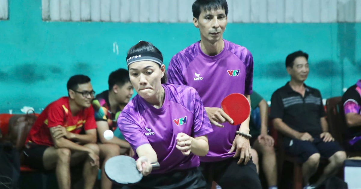 Sôi nổi giải bóng bàn Cúp Cơ quan đại diện Cục Truyền thông CAND tại TP.HCM