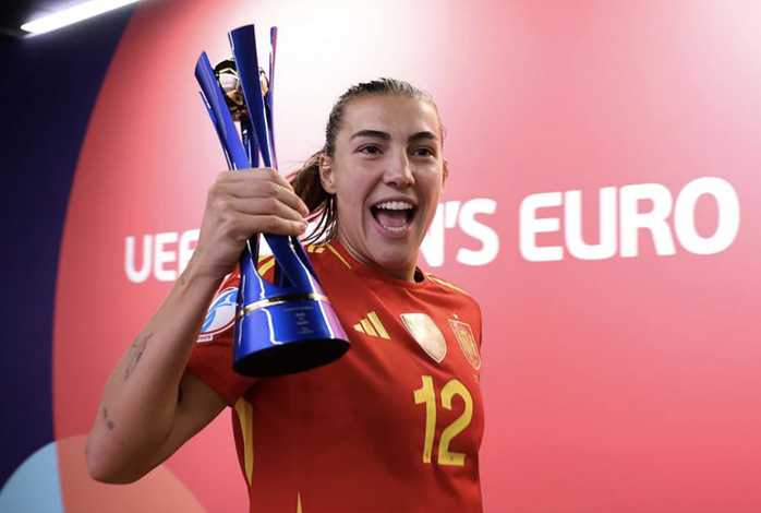 Tây Ban Nha toàn thắng, đồng hương Ronaldo chia tay sớm Euro nữ - Ảnh 9.