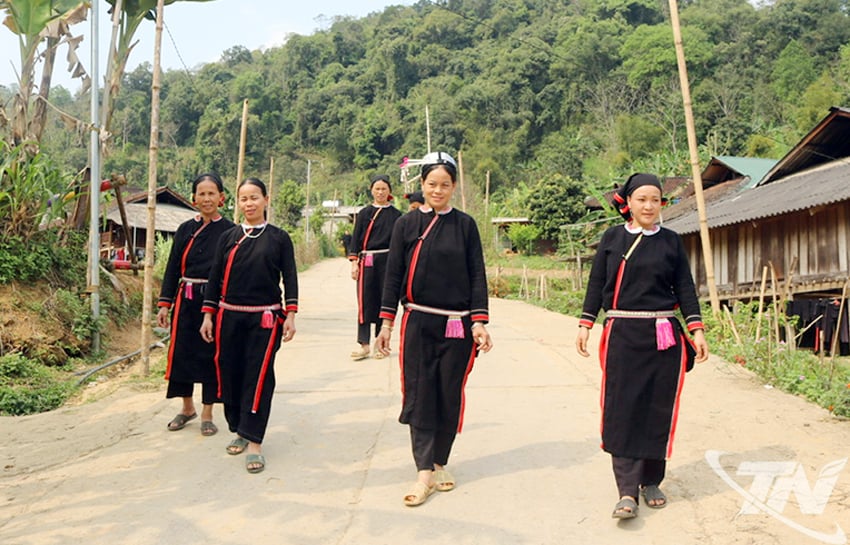 Thôn Khâu Đấng hiện nay còn lưu giữ nhiều bản sắc văn hóa truyền thống.