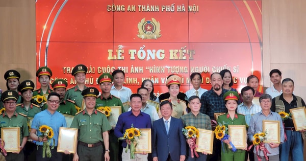 28 tác phẩm đạt giải cuộc thi ảnh về hình tượng Công an Thủ đô