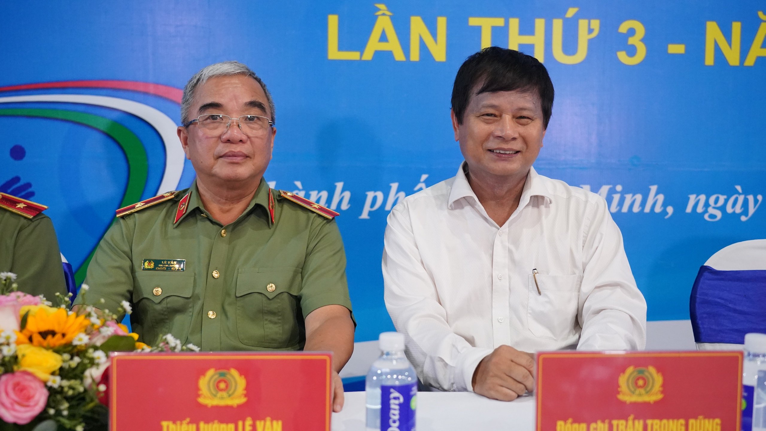 Giải bóng bàn cúp Cơ quan đại diện Cục Truyền thông CAND tại TP.HCM đã tìm ra nhà vô địch- Ảnh 1.