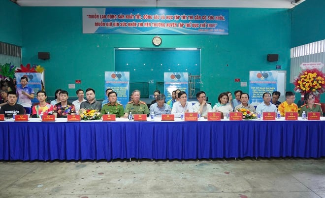 Giải bóng bàn cúp Cơ quan đại diện Cục Truyền thông CAND tại TP.HCM đã tìm ra nhà vô địch- Ảnh 3.