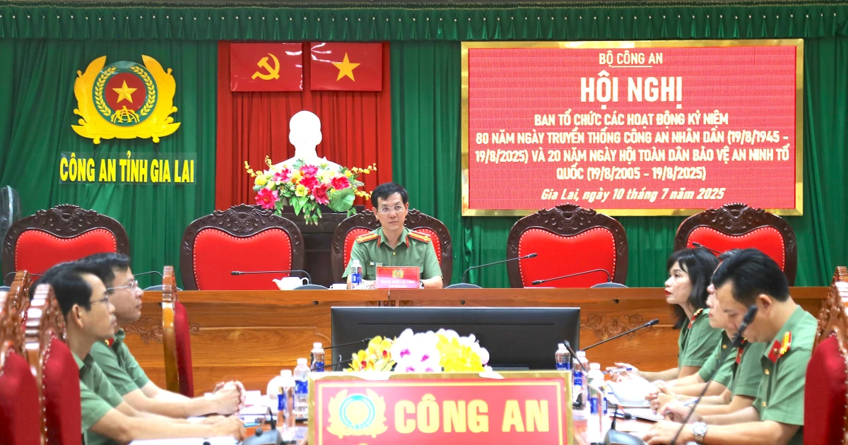 Tổ chức các hoạt động hướng đến kỷ niệm 80 năm ngày truyền thống Công an nhân dân