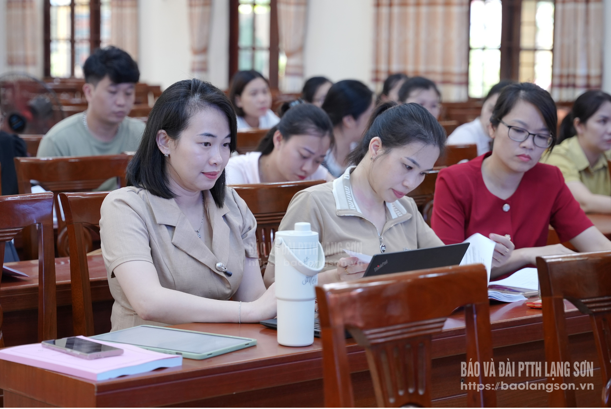 Các học viên tham gia lớp bồi dưỡng