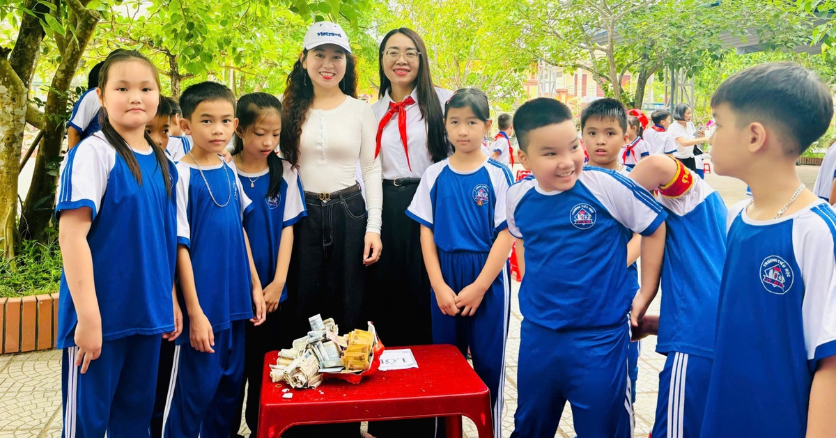 Trường tiểu học đầu tiên mang tên Nguyễn Hoàng trên vùng đất chúa Nguyễn lập nghiệp