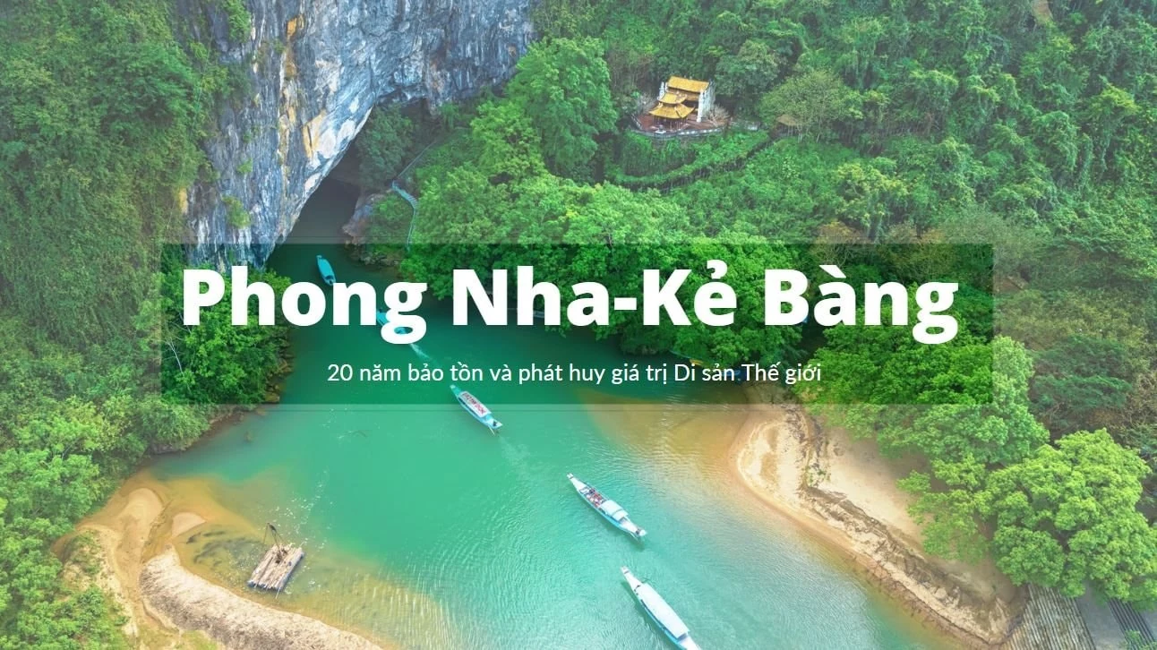 Ủy ban Di sản Thế giới phê duyệt điều chỉnh ranh giới Di sản Thiên nhiên Thế giới Vườn quốc gia Phong Nha - Kẻ Bàng