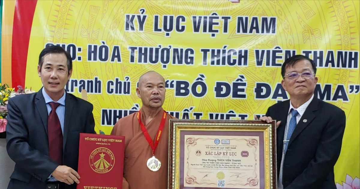 សំណើ​បង្កើត​កំណត់ត្រា​អាស៊ី​សម្រាប់​បុគ្គល​ដែល​បាន​ប្រមូល​គំនូរ​ចំនួន ១.១២៩ ផ្ទាំង​នៃ​ព្រះពោធិសត្វ