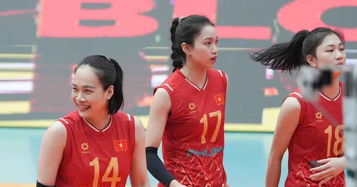 Bóng chuyền nữ Việt Nam thắng dễ đội U21 Pháp tại Thượng Hải