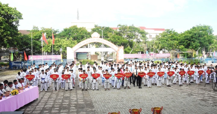 Khai mạc Giải vô địch CLB Karate Nhà Thiếu nhi tỉnh Quảng Trị mở rộng lần thứ I - năm 2025