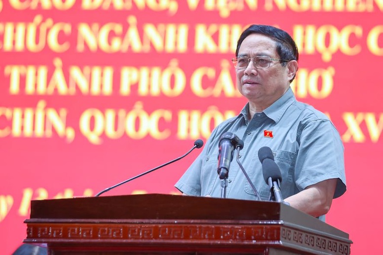 Thủ tướng Phạm Minh Chính tiếp xúc cử tri Cần Thơ- Ảnh 2.