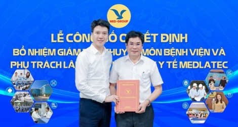 រូបភាពនៃ "ប្រធានក្រុម" ថ្មីដែលនឹងយក MEDLATEC បន្ថែមទៀត