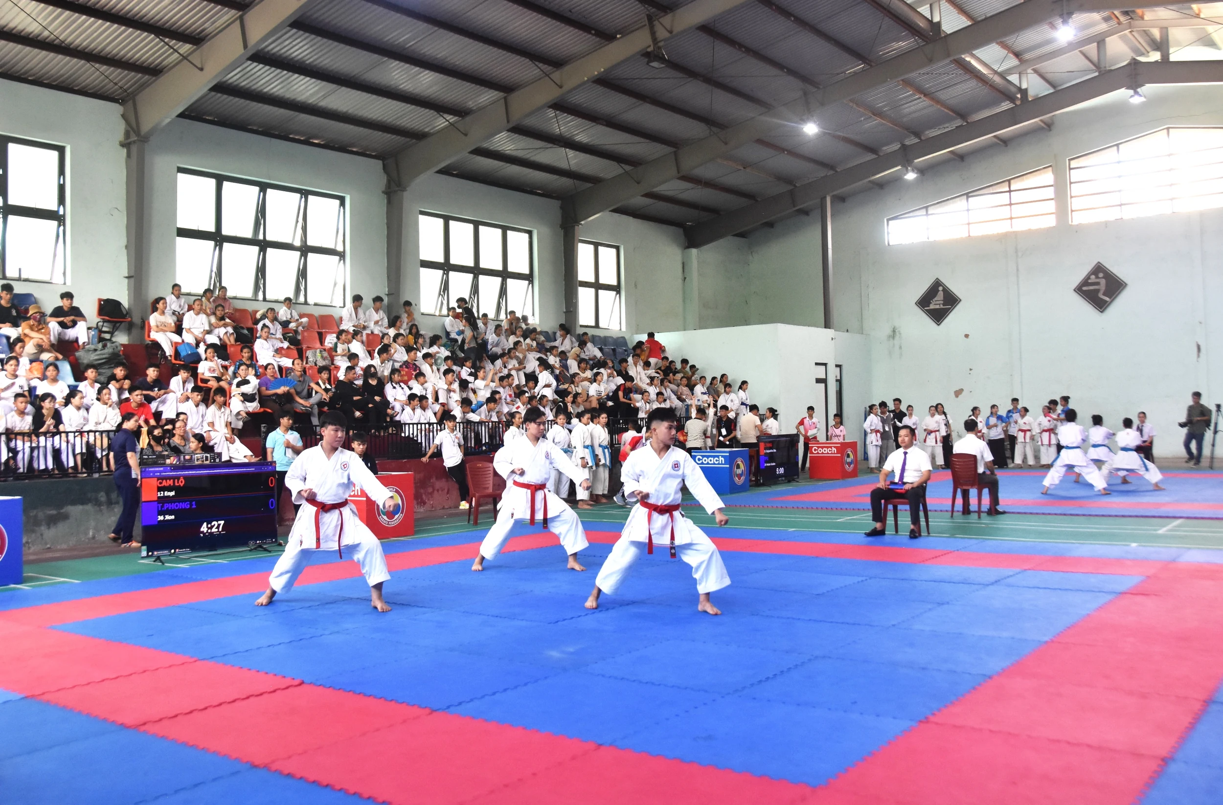 Khai mạc Giải vô địch CLB Karate Nhà Thiếu nhi tỉnh Quảng Trị mở rộng lần thứ I - năm 2025