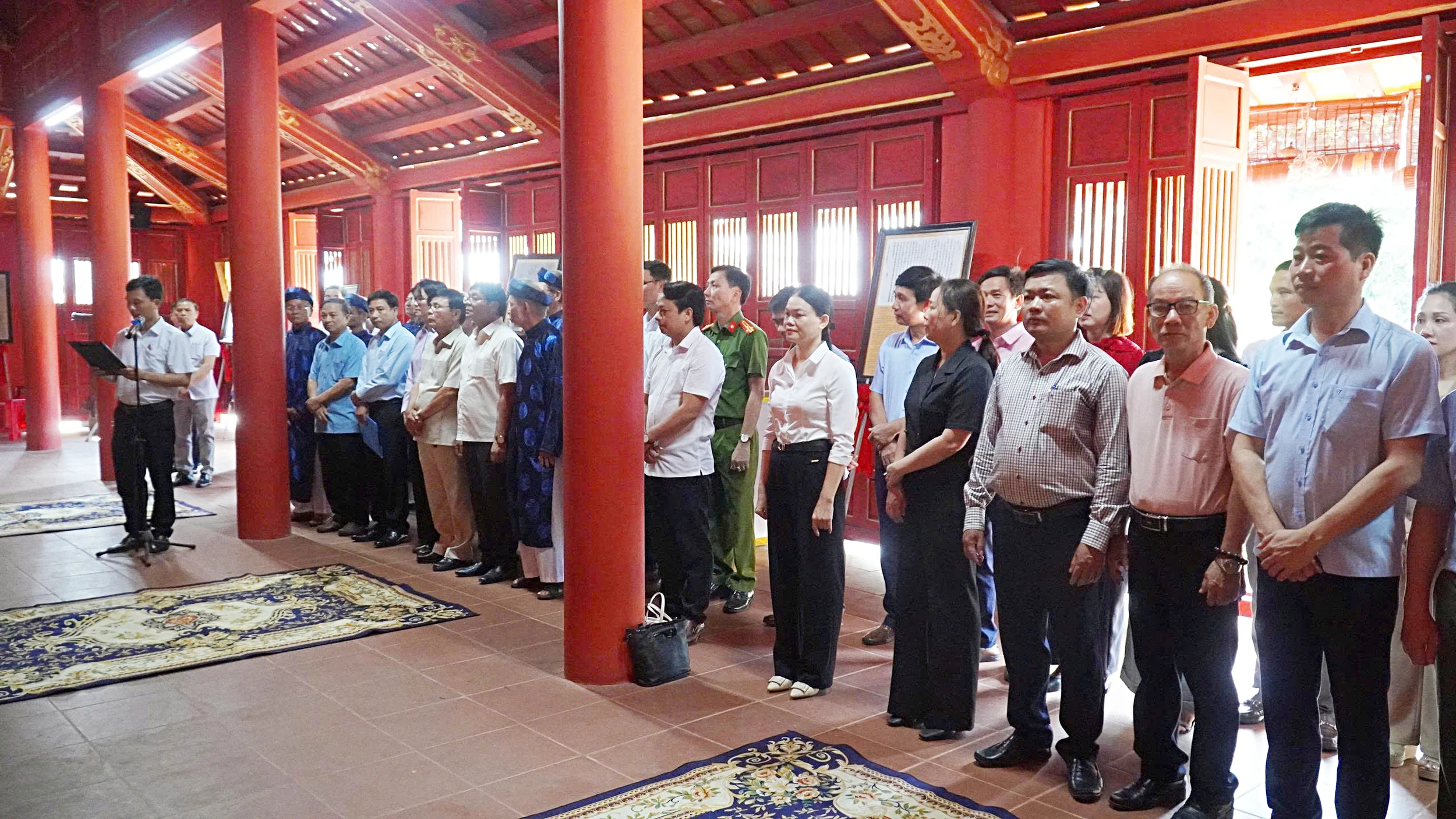 Xã Cam Lộ: Kỷ niệm 140 năm ngày Vua Hàm Nghi ban Chiếu Cần Vương