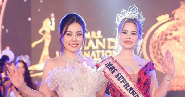 បណ្ឌិត ង្វៀន ធីហ៊្វៀន ឡើងមកុដ Mrs ​​Supranational 2025
