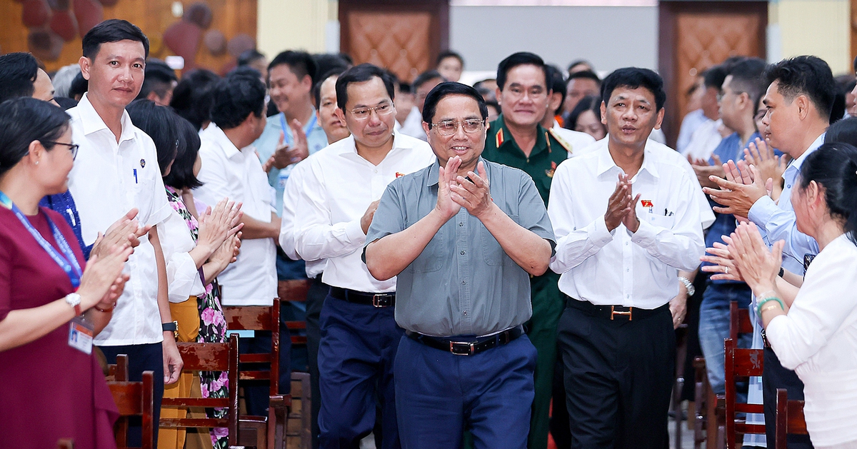 Thủ tướng muốn Cần Thơ tiên phong về khoa học công nghệ, đổi mới sáng tạo và chuyển đổi số