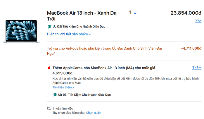 Động thái mới nhất của Apple sau khi bất ngờ giảm giá loạt sản phẩm tại Việt Nam - Ảnh 1.