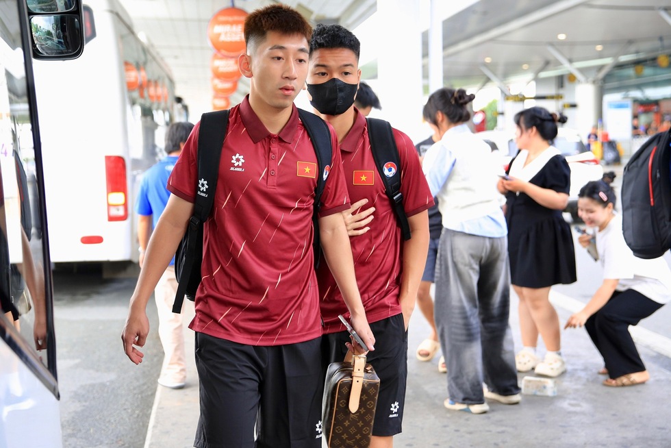 U.23 Việt Nam lên đường dự giải U.23 Đông Nam Á: Quyết mang cúp trở về- Ảnh 8.