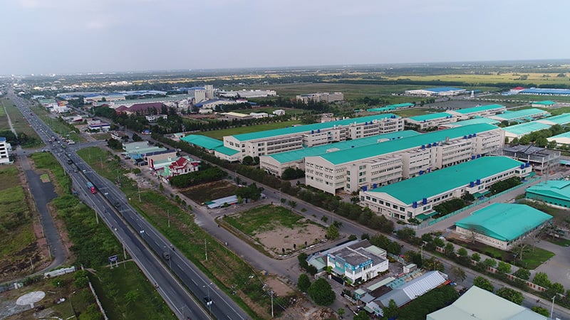 สวนอุตสาหกรรม Hoa Phu จังหวัด Vinh Long ภาพถ่าย: “Cong Danh”