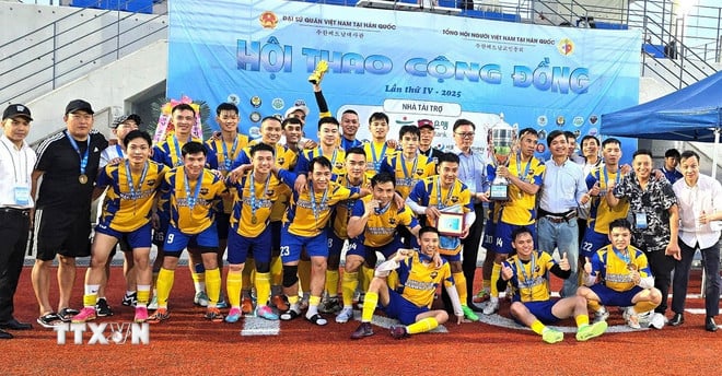 Đại hội thể thao gắn kết cộng đồng người Việt Nam tại Hàn Quốc - Ảnh 2.