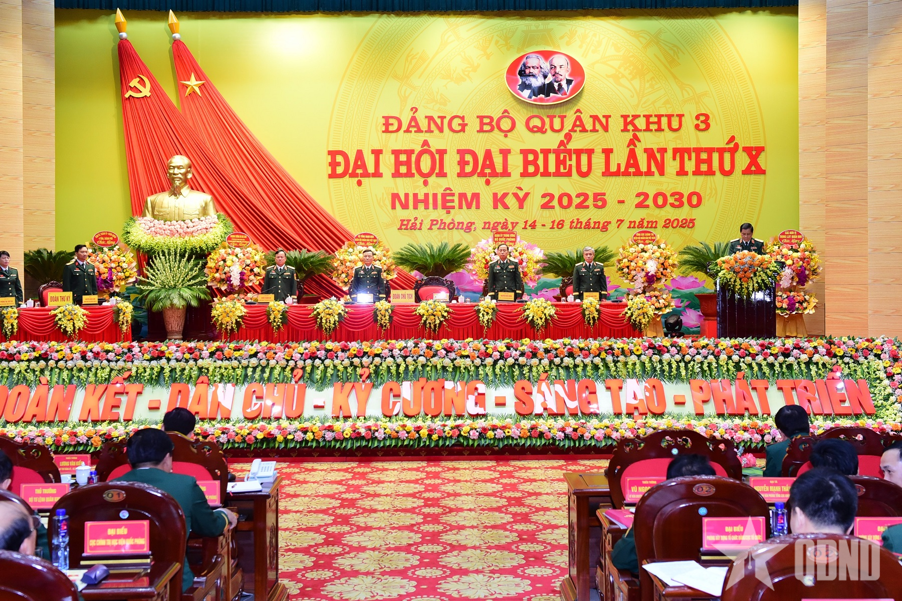 Đảng bộ Quân khu 3: Tổ chức Đại hội đại biểu lần thứ X, nhiệm kỳ 2025-2030 phiên trù bị