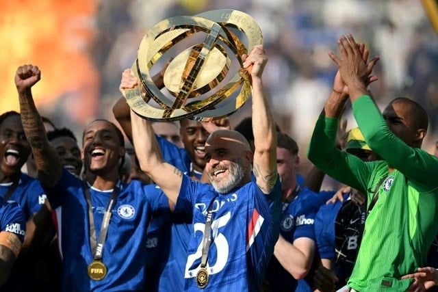 Chelsea giành chức vô địch FIFA Club World Cup 2025. (Ảnh: ANGELA WEISS)