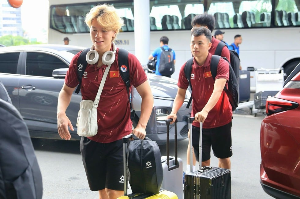 U.23 Việt Nam lên đường dự giải U.23 Đông Nam Á: Quyết mang cúp trở về- Ảnh 3.