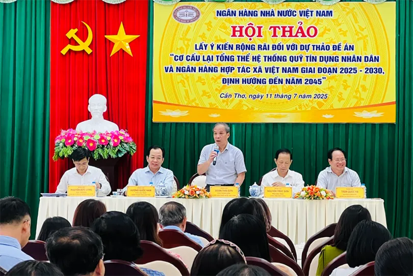 Restructuring the People's Credit Fund and Cooperative Bank of Vietnam system in the period 2025-2030