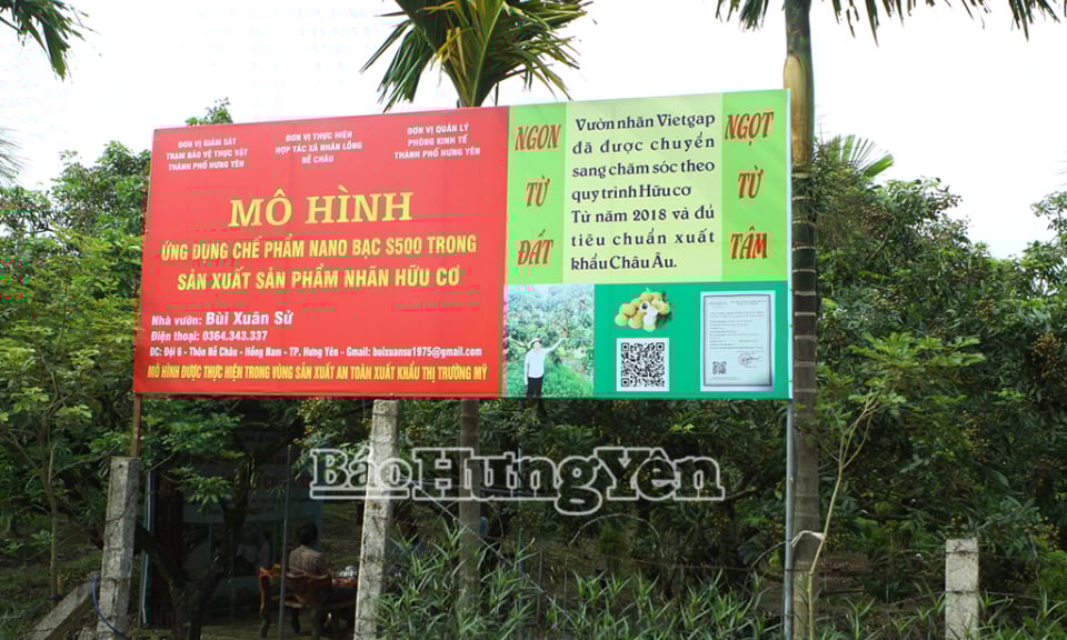The farmer is passionate about clean agriculture