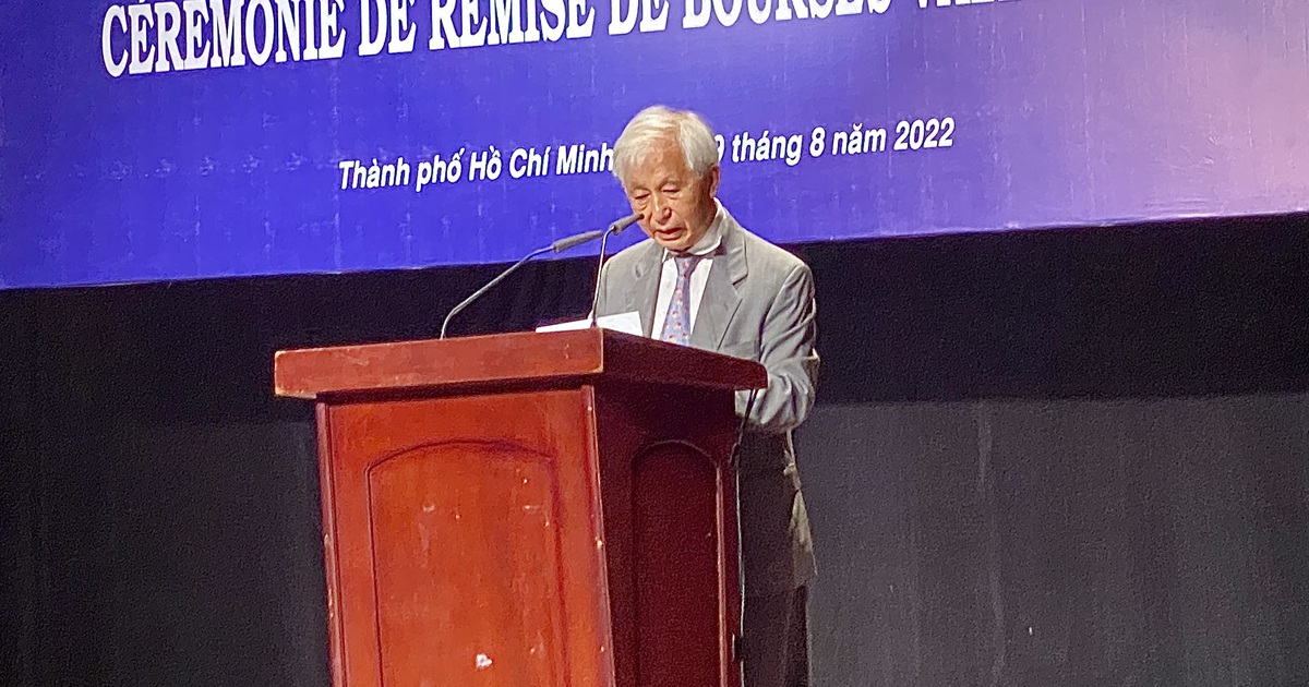 សាស្ត្រាចារ្យ Tran Thanh Van ចែករំលែកអំពី "ឆ្នាំពិសេសនៃវិទ្យាសាស្ត្រមូលដ្ឋាន"