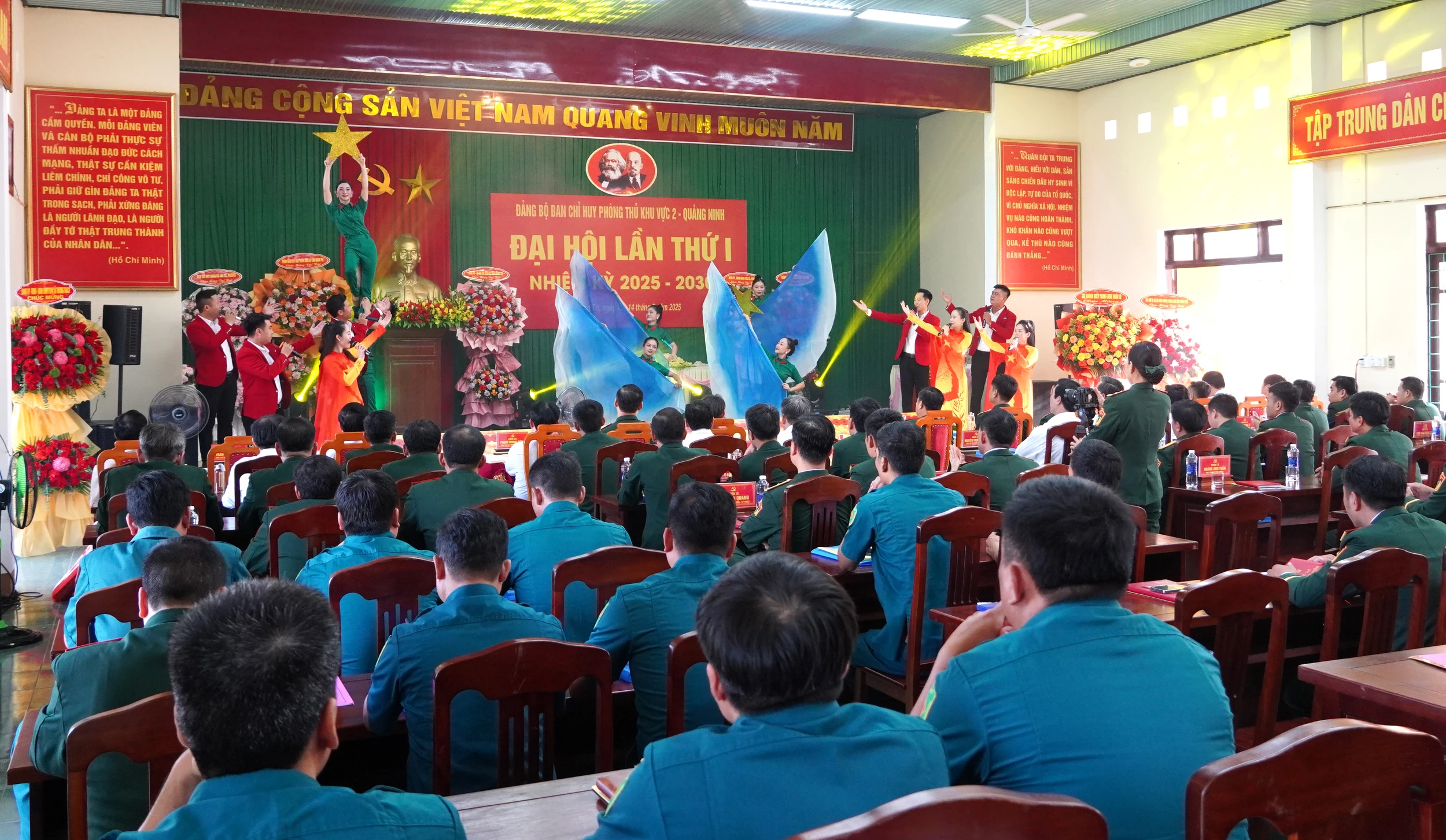 Đại hội Đảng bộ Ban Chỉ huy phòng thủ khu vực 2 - Quảng Ninh lần thứ I